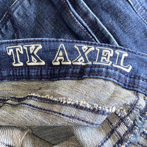 TK AXEL | MEN SLIM BOOT JEANS SIZE W38 XL . 30 - Picture 4 of 7